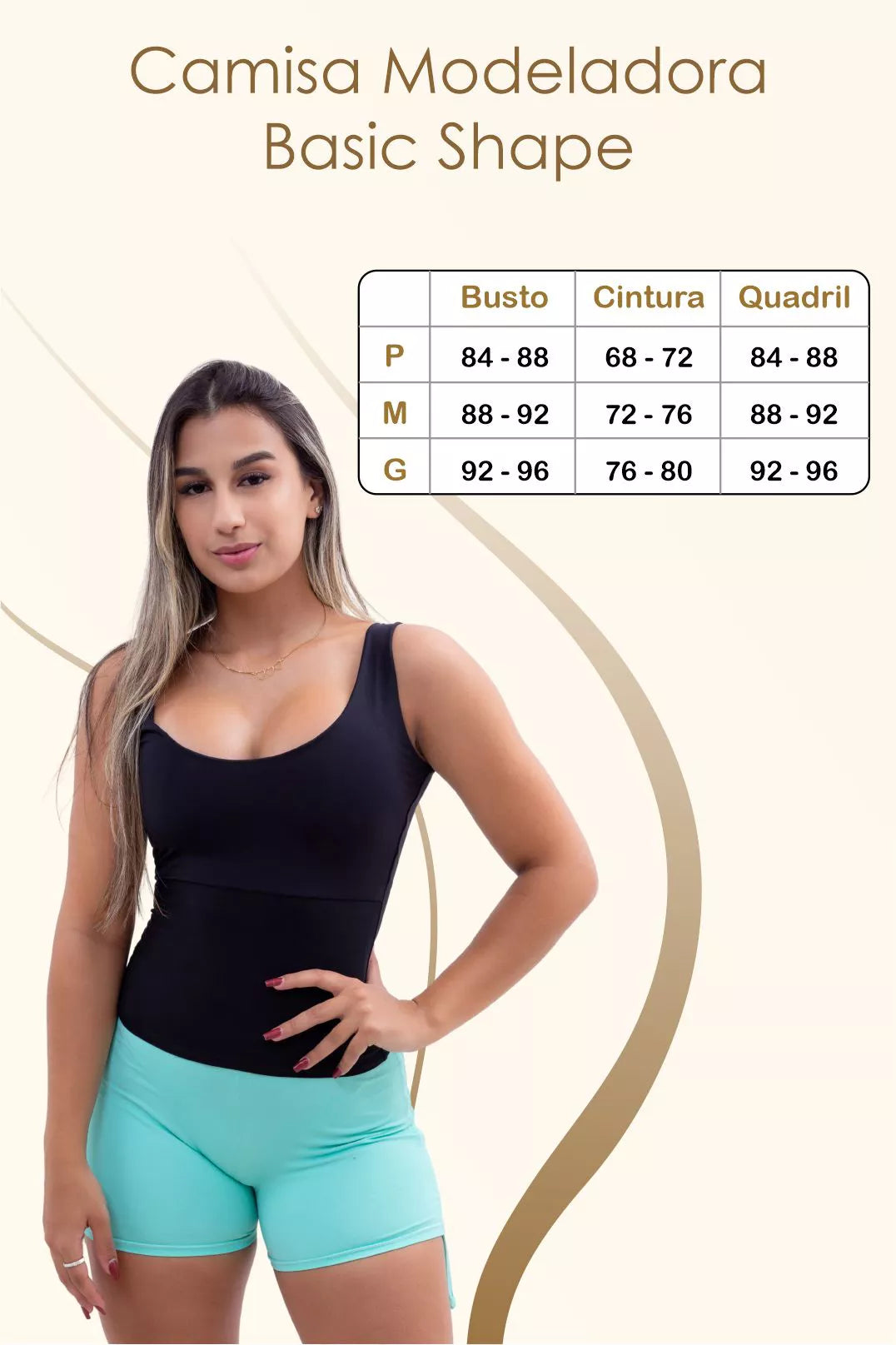 Regata Modeladora Basic Shape