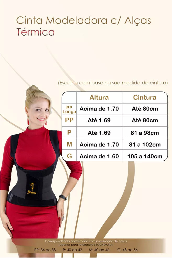 Cinta Modeladora Térmica com Alças - Destroyer
